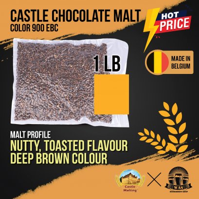 Castle Malt Chocolate 900-1000 EBC 1 Lb