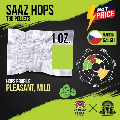 Saaz Hop Pellet 1 Oz