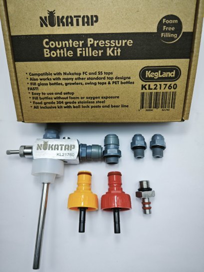 NukaTap Counter Pressure Bottle Filler อุปกรณ์บรรจุขวด