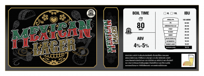 วอส มิกซ์ ชุดวัตถุดิบ Mexican Lager 4 ลิตร/10ลิตร/20ลิตร