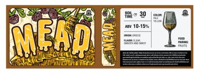 วอส มิกซ์ ชุดวัตถุดิบ Mead 4 ลิตร/10ลิตร