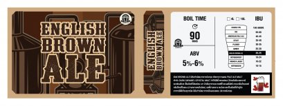 วอส มิกซ์ ชุดวัตถุดิบ English Brown Ale 4 ลิตร/10ลิตร/20ลิตร