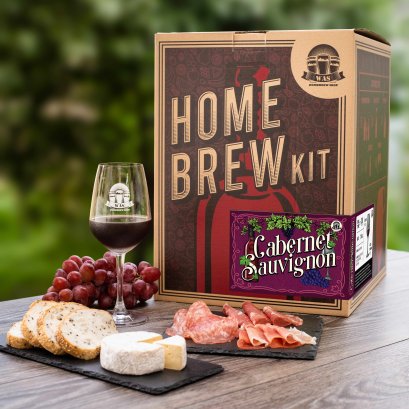 วอส​ โฮมบรูวคิท 4/10 ลิตร ชุดทำเครื่องดื่มคราฟท์ไวน์ Cabernet sauvignon