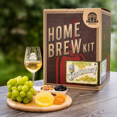 วอส​ โฮมบรูวคิท 4/10 ลิตร ชุดทำเครื่องดื่มคราฟท์ไวน์ Chardonnay