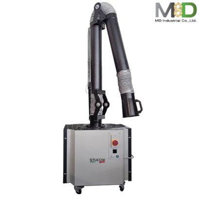 เครื่องดูดควัน STUCCHI 1950 เครื่องดูดควันเชื่อมแบบพกพาสำหรับอุตสาหกรรมเชื่อม