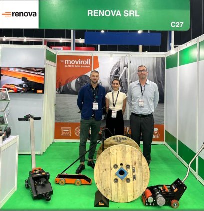 Renova เครื่องดันม้วนกระดาษอัตโนมัติ จากประเทศอิตาลี