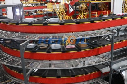 E-commerce Multi-levels Cross-Belt Sorter CBS
