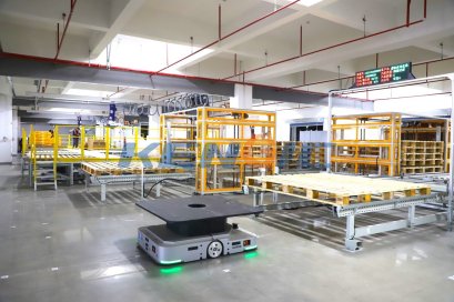 Furniture extra long pallet AGV