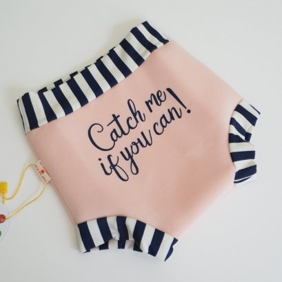 Holihi Cuff Pants/ Old Rose-Navy