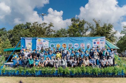 กิจกรรม CSR  (ปลูกต้นไม้ลดก๊าซเรือนกระจก ลดโลกร้อนอย่างยั่งยืน)