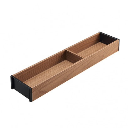 เฟรมโลหะ/ไม้ แคบ สี Tennessee walnut