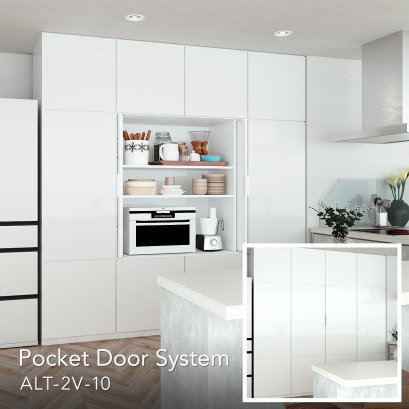 Pocket door systems (Overlay) ALT-2V-10