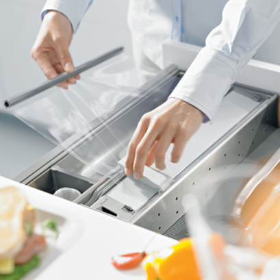 กล่องเก็บพลาสติกฟอยล์