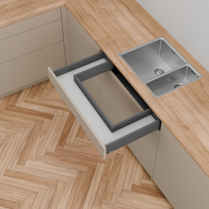 MERIVOBOX sink drawar