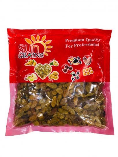 ลูกเกดขาว(สีทองเกรด Standard)(500ก.)