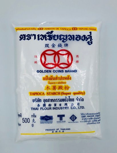 แป้งมันสำปะหลัง ตราเหรียญทองคู่