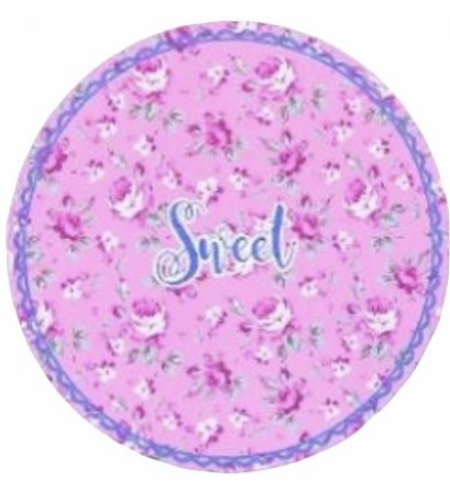 1 ปอนด์ ฐานรองเค้ก ลายสวีทชมพู