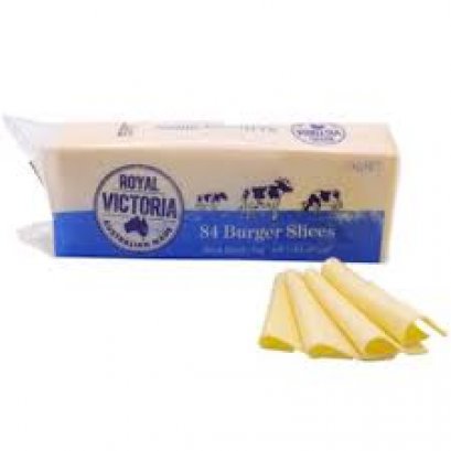 รอยัลวิคตอเรีย เบอร์เกอร์สไลด์เชดด้าชีส