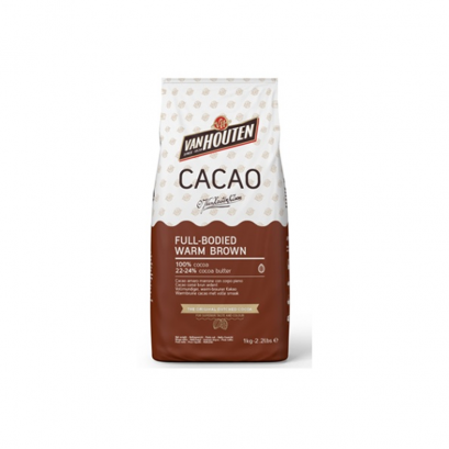 Vanhouten  Full-Bodied Warm Brown (22%-24%  Cocoa Butter)