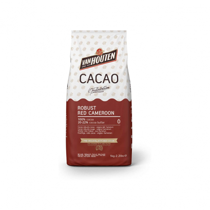 Vanhouten  Robust Red Cameroon (20%-22% Cocoa Butter)