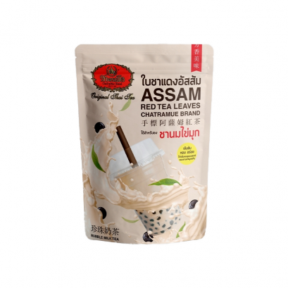 ใบชาแดงอัสสัม ตรามือ