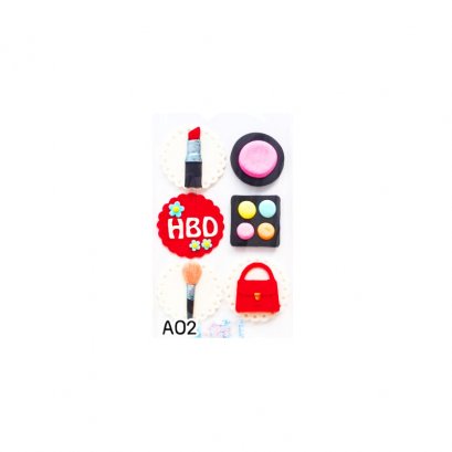 เซ็ตน้ำตาลตัวการ์ตูนแบบกล่องสวย-A02