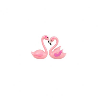 เซตหงส์คู่สีชมพู (2ตัว/เซต)