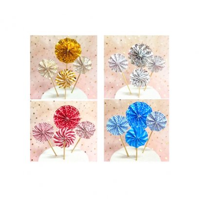 ป้ายพัดตกแต่งเค้ก