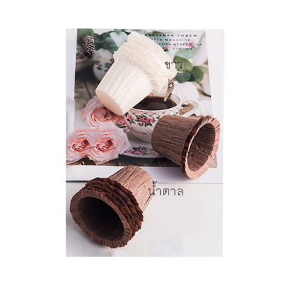 ถ้วยคัพเค้กปากบาน เนื้อกระดาษ