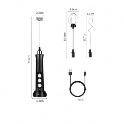 เครื่องตีฟองนมไร้สาย (สายชาร์ต USB)