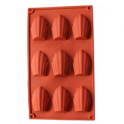 ซิลิโคนหอย  9 หลุม (แมทดาเลน)