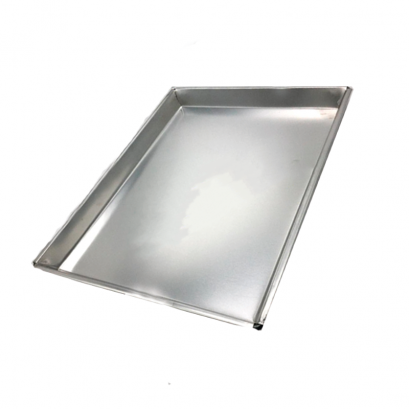 10x13x1 นิ้ว  ขอบเอียง ถาดอลูมิเนียม