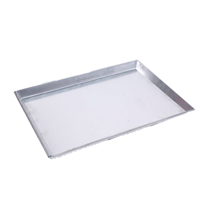 11 x 15 x 1 นิ้ว ขอบเอียง ถาดอลูมิเนียม