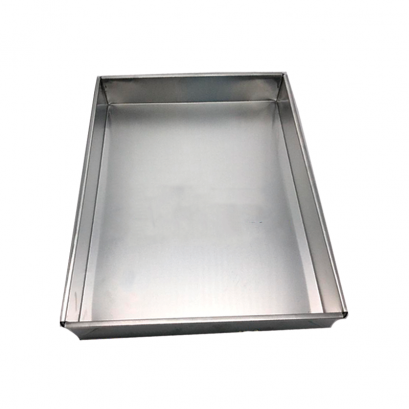 11x 15x 2 นิ้ว ขอบตรง ถาดอลูมิเนียม
