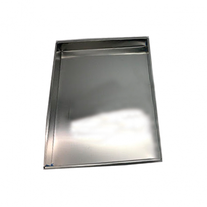 11x15x1 1/2 นิ้ว ขอบตรง ถาดอลูมิเนียม