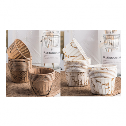 ถ้วยคัพเค้กลายอักษร