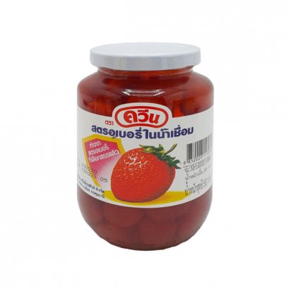 สตรอเบอรี่ลอยแก้ว(ในน้ำเชื่อม) 580ก.