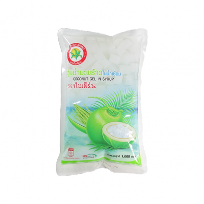 วุ้นมะพร้าว สีขาว ตราใบเฟิร์น