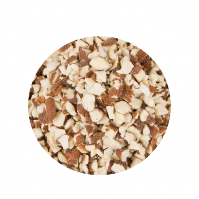 อัลมอนด์ไดซ์-มีเปลือก(หั่นเต๋า)