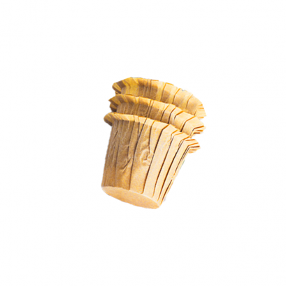 ถ้วยมัฟฟินทรงหมวก 4.5*5cm (คราฟ)