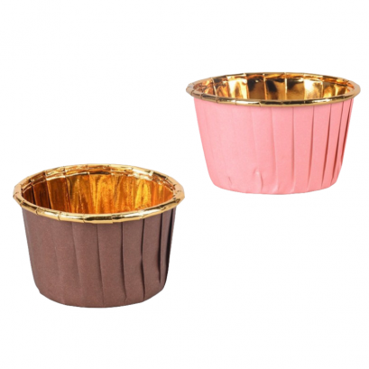 ถ้วยคัพเค้ก 5040 (ขอบทอง)