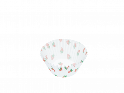 3219 ลายสตรอเบอรี่-กระทงกระดาษ