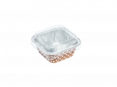 4001 จุดน้ำตาล-ถาดฟอล์ยเหลี่ยมS&amp;S