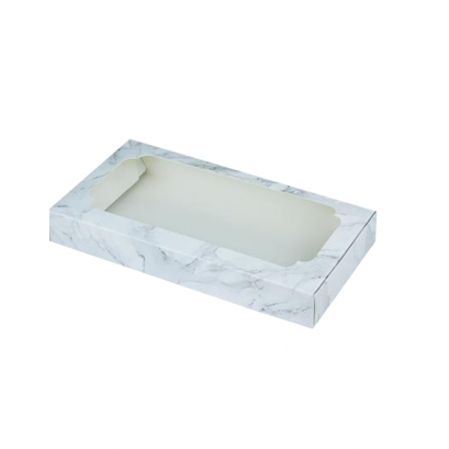 ก11.5xย.22xส.3 cm กล่องช็อกโกแลตบราวนี่ มาเบิล ไวท์วีนัส