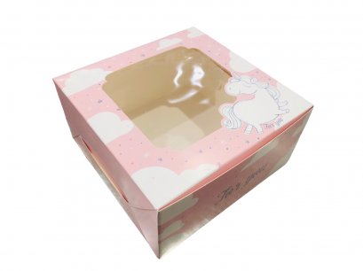 กล่องสแน็คหน้าต่าง ลาย ยูนิคอร์น สวีทดรีม