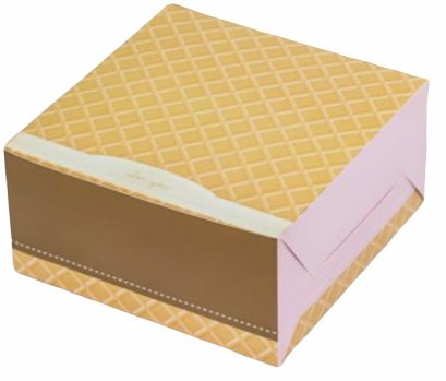 ก.12.7xย.12.7xส.6.5 cm สแน็คเล็ก ลายวาฟเฟิ้ล