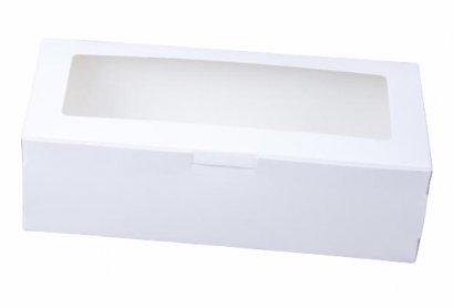 ก.18xย.8xส.5.5 cm กล่องใส่พายสับปะรด  ขาว