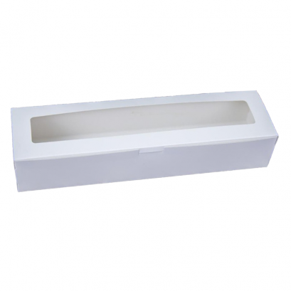 ก.30xย.8xส.5.5 cm กล่องใส่พายสับปะรด  ขาว