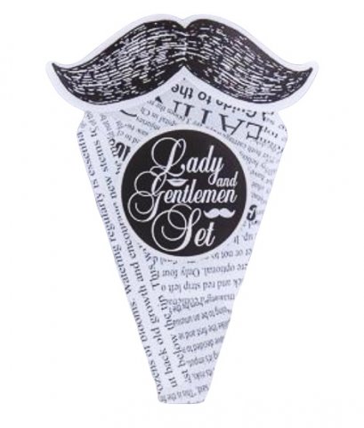 ซองเครปพิมพ์ลายหนวด