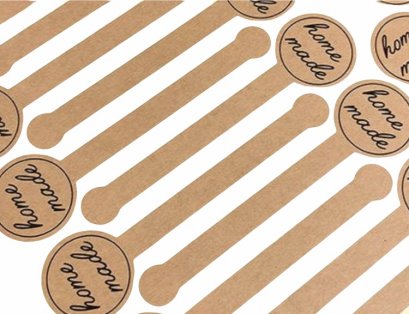 สติกเกอร์สายคาด คราฟท์ Home made